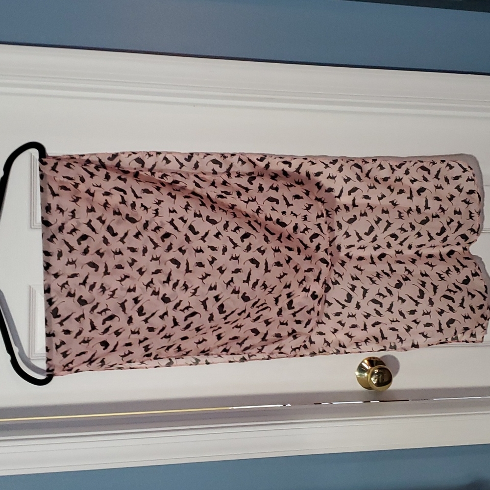 Pink Kitty Scarf